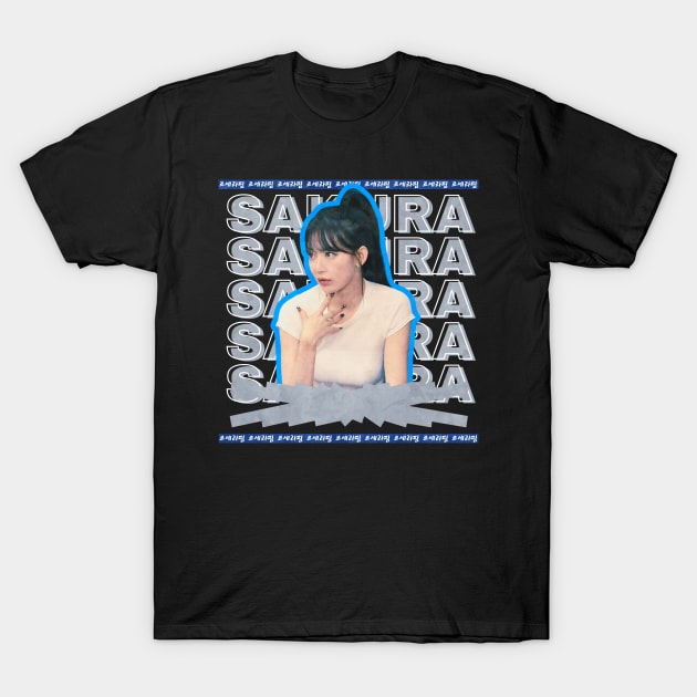 Sakura Le Sserafim T-Shirt by wennstore